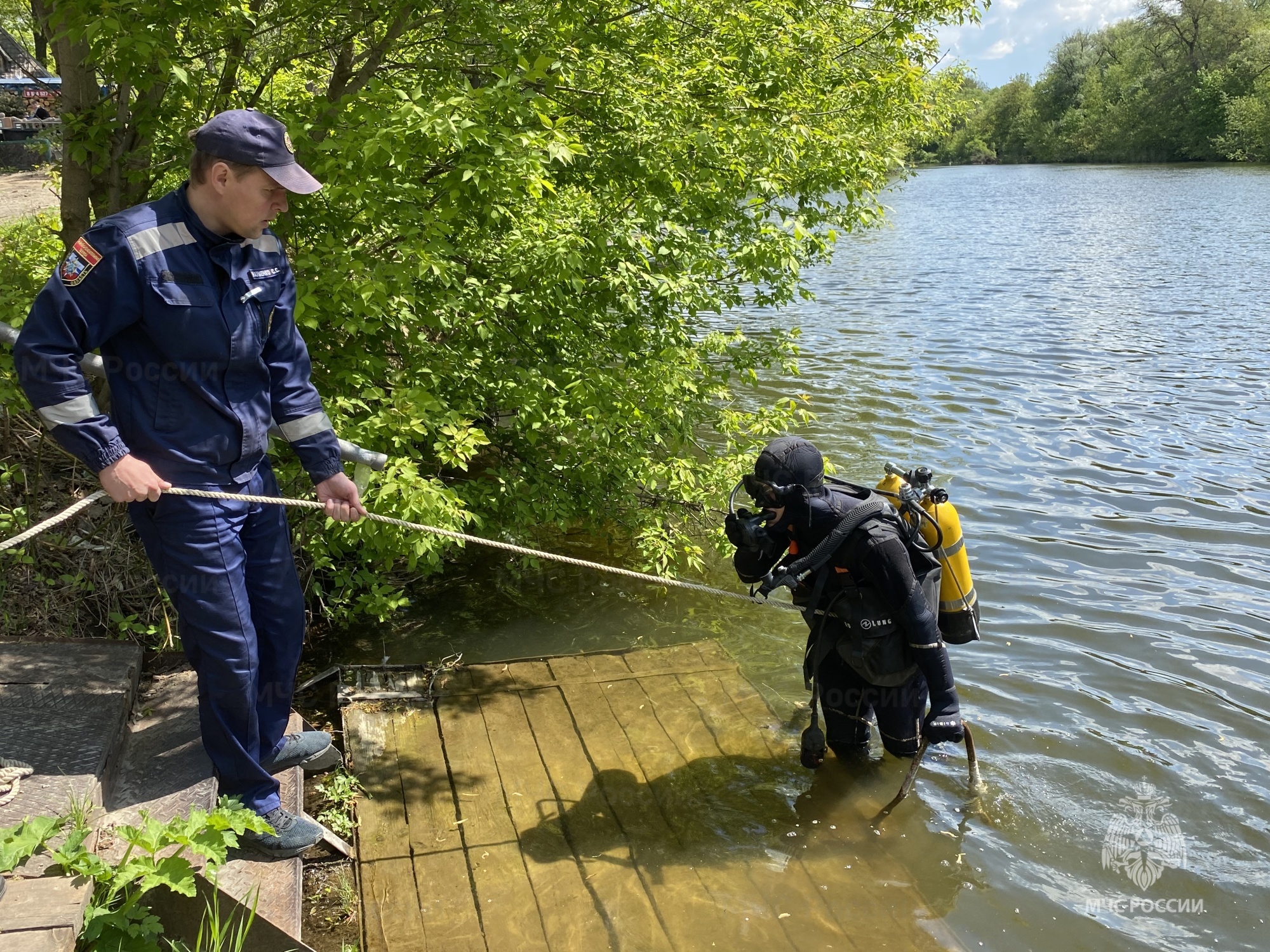 В Курске прошли учебно-методические сборы водолазов - Новости - Главное  управление МЧС России по Курской области