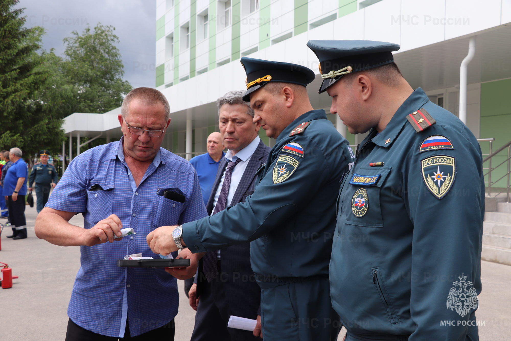 Курские спасатели приняли участие в масштабной тренировке - Новости -  Главное управление МЧС России по Курской области